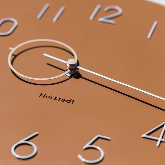 Mito（ミト）ウォールクロック（ブラウン） 