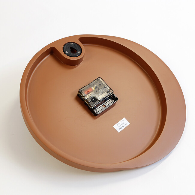 Mito（ミト）ウォールクロック（ブラウン） 