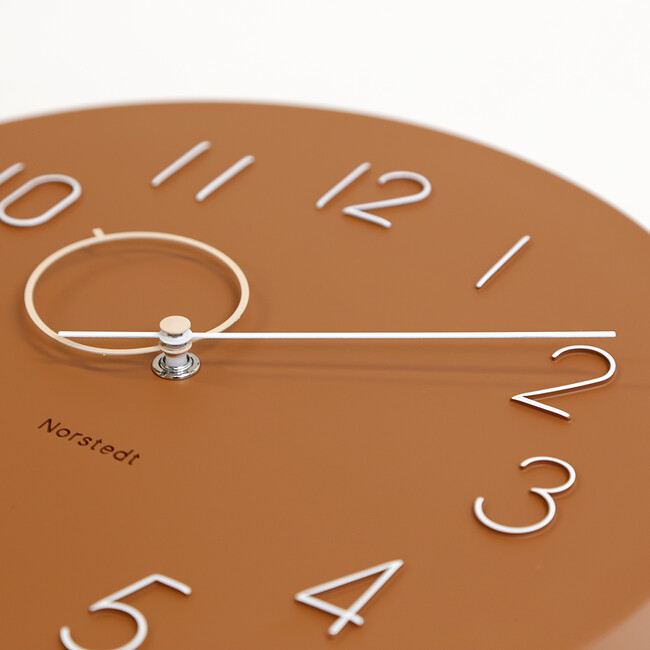 Mito（ミト）ウォールクロック（ブラウン） 