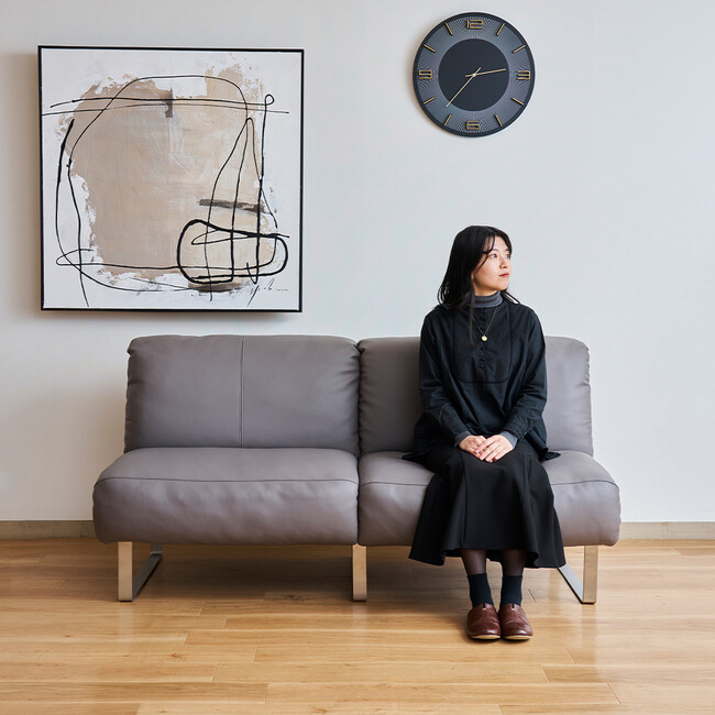 Baryon（バリオン）3Pソファ（アーバンブラック）* 