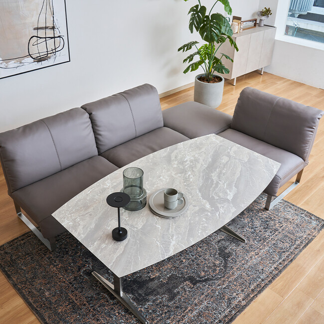 Baryon（バリオン）3Pソファ（スレートグレー）* 