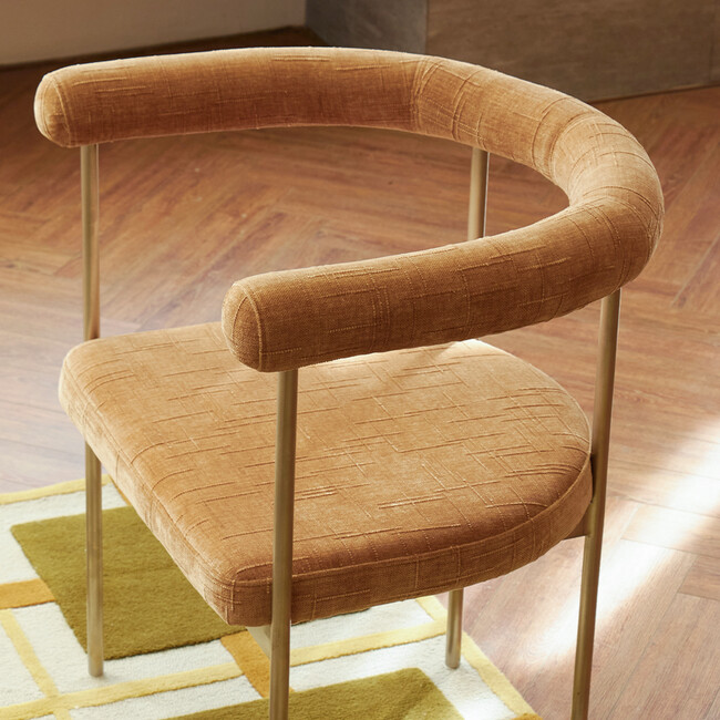 The Grafton Dining Chair TGDC-BSS-F2402-DN（Fabric） 