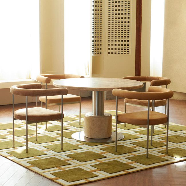 The Grafton Dining Chair TGDC-BSS-F2402-DN（Fabric） 