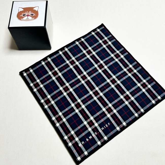 NEKO ハンカチ　エキゾチックショートヘアー 