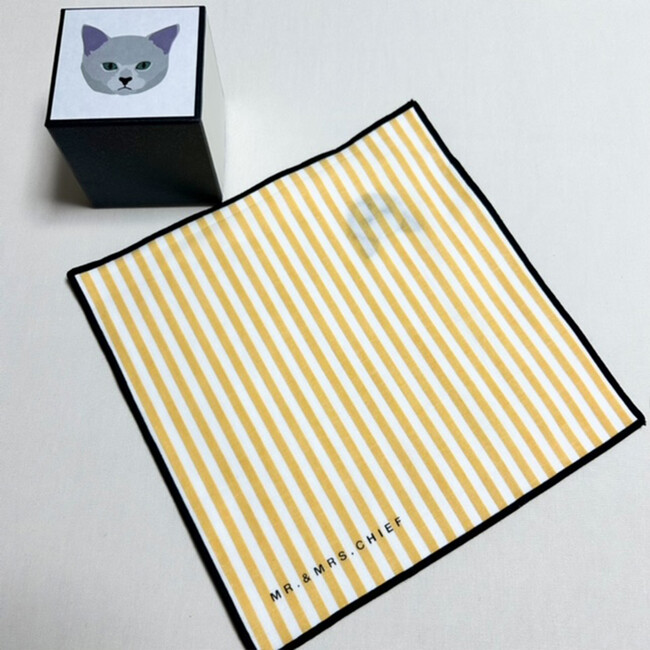 NEKO ハンカチ　ロシアンブルー 