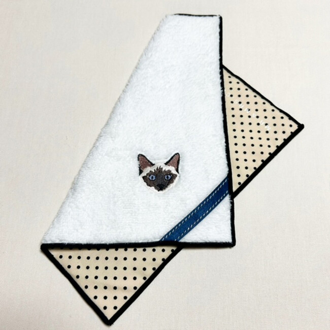 NEKO ハンカチ　シャム シャム