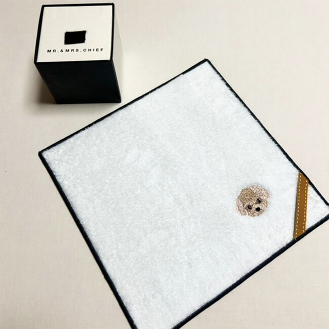 INU ハンカチ　プードル 