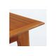 〖24〗150 北欧風ダイニングテーブル 天板縁材部：丸み加工