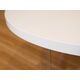 LOOP（ループ）ダイニングテーブル (1700) 天板：ホワイト UV塗装仕上げ